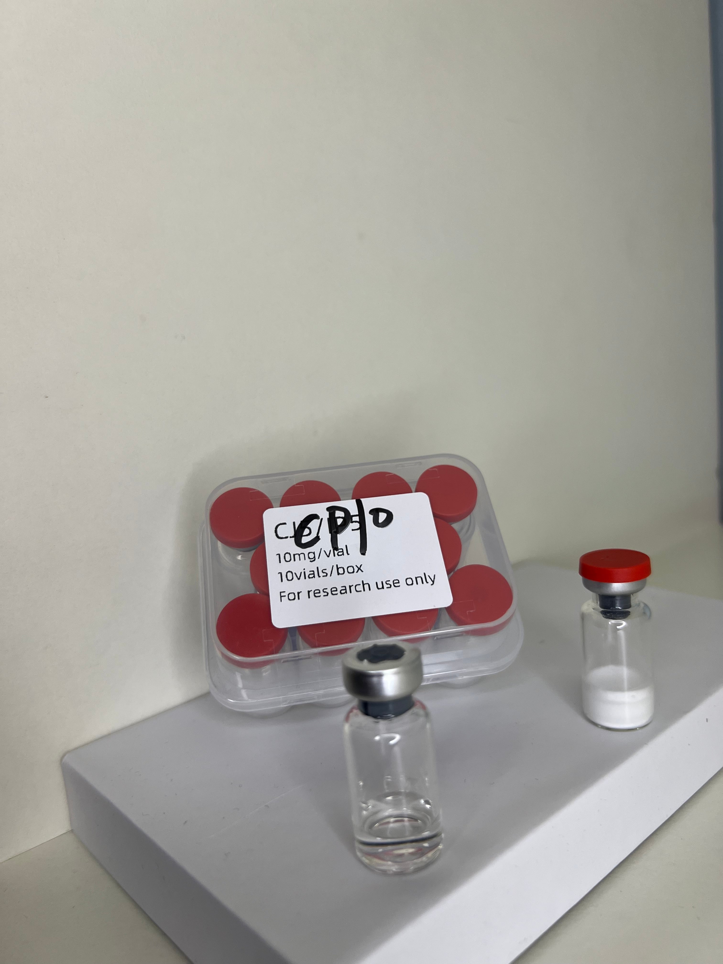 CJC-1295 WO/DAC + Ipamorelin Peptide x 10 Vials